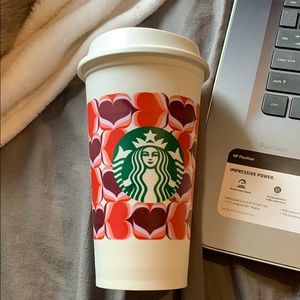 Starbucks Valentines Reusable Cup